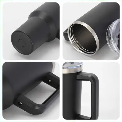 Black Mug With Name or Logo photo 2