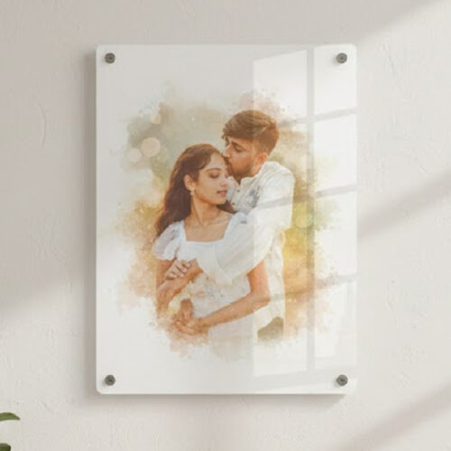 personalised acrylic frame